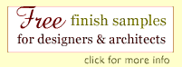 Fill out our for to receive free finish samples